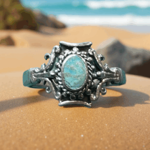 Vintage Sterling Silver Ring - Size 6.5